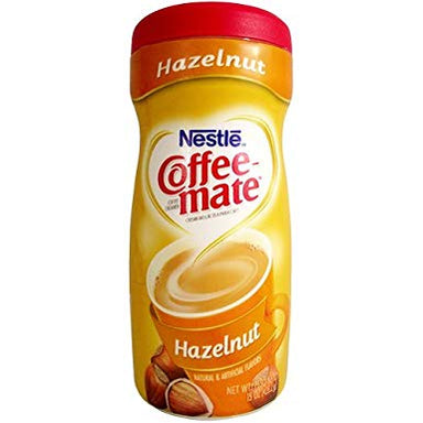 Nestle Coffee-Mate Hazelnut (15oz tub) - A Taste of the States