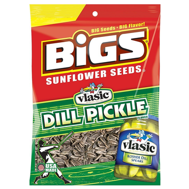 BIGS Sunflower Seeds: Vlasic Dill Pickle (5.35oz) - A Taste of the States