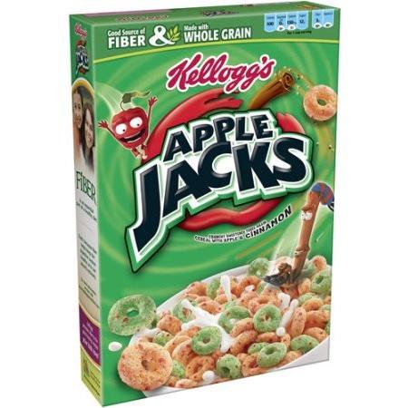 Kellogg's Apple Jacks Cereal 17oz (481g) - A Taste of the States