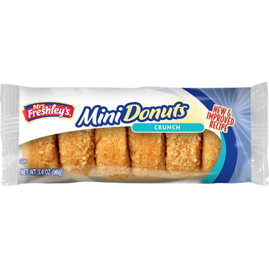 Mrs Freshleys Crunch Mini Donuts (6pk) - A Taste of the States