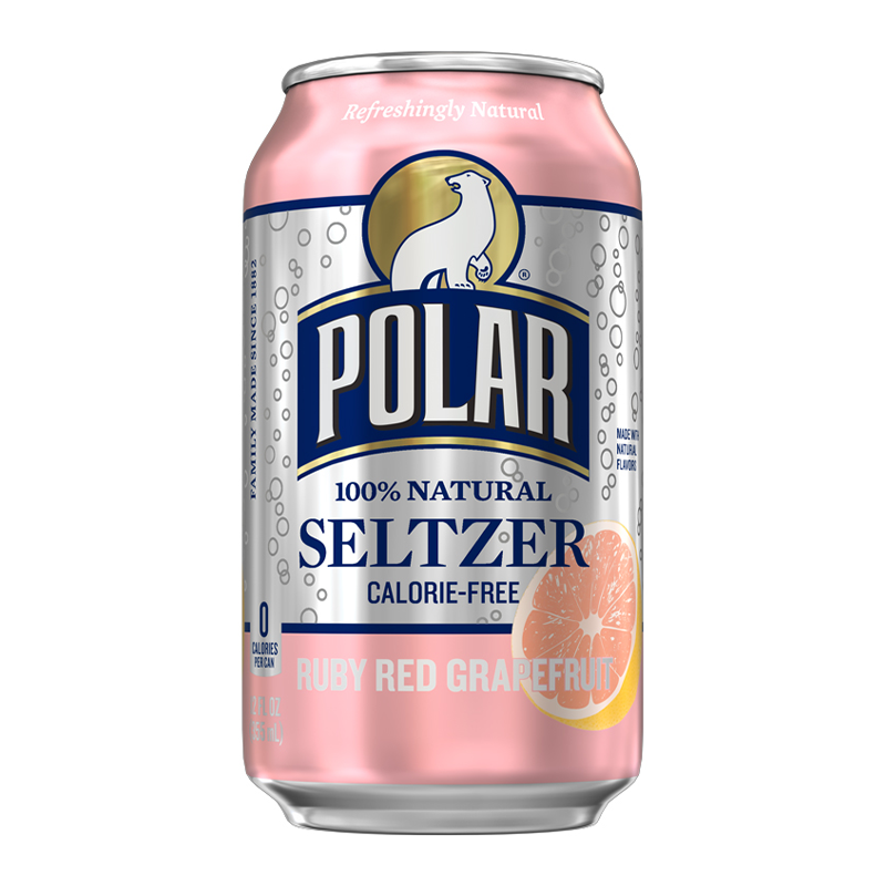 Polar Seltzer: Ruby Red Grapefruit (12fl.oz)